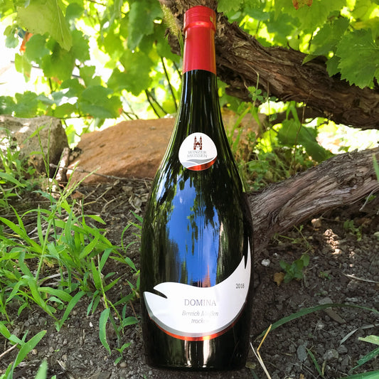 Domina, QBA 2018, Winzer Meißen, Rotwein, Sachsen, trocken